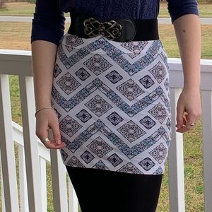 Charlotte Russe Bodycon Mini Skirt